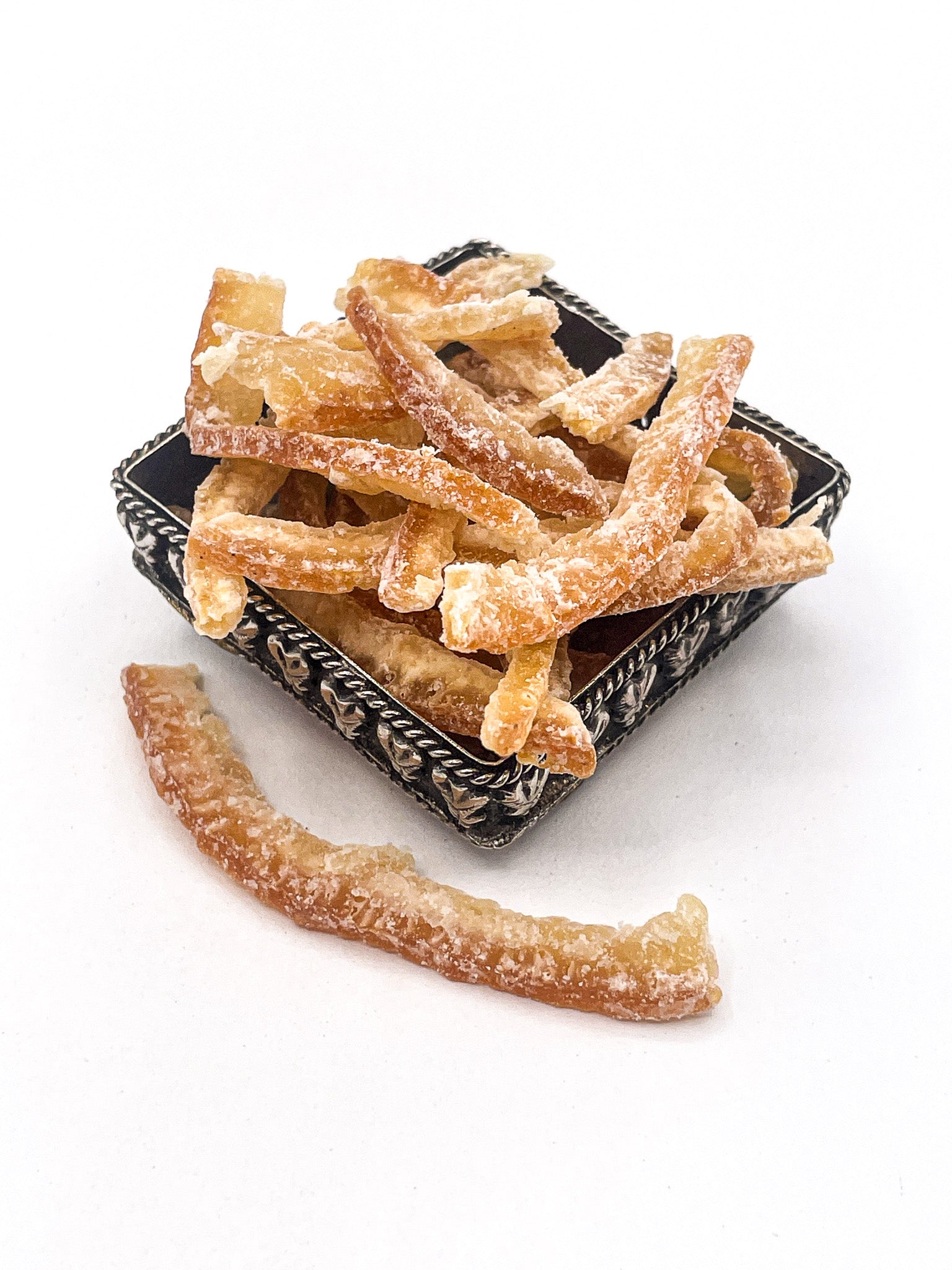 Candied Orange Peel Strips