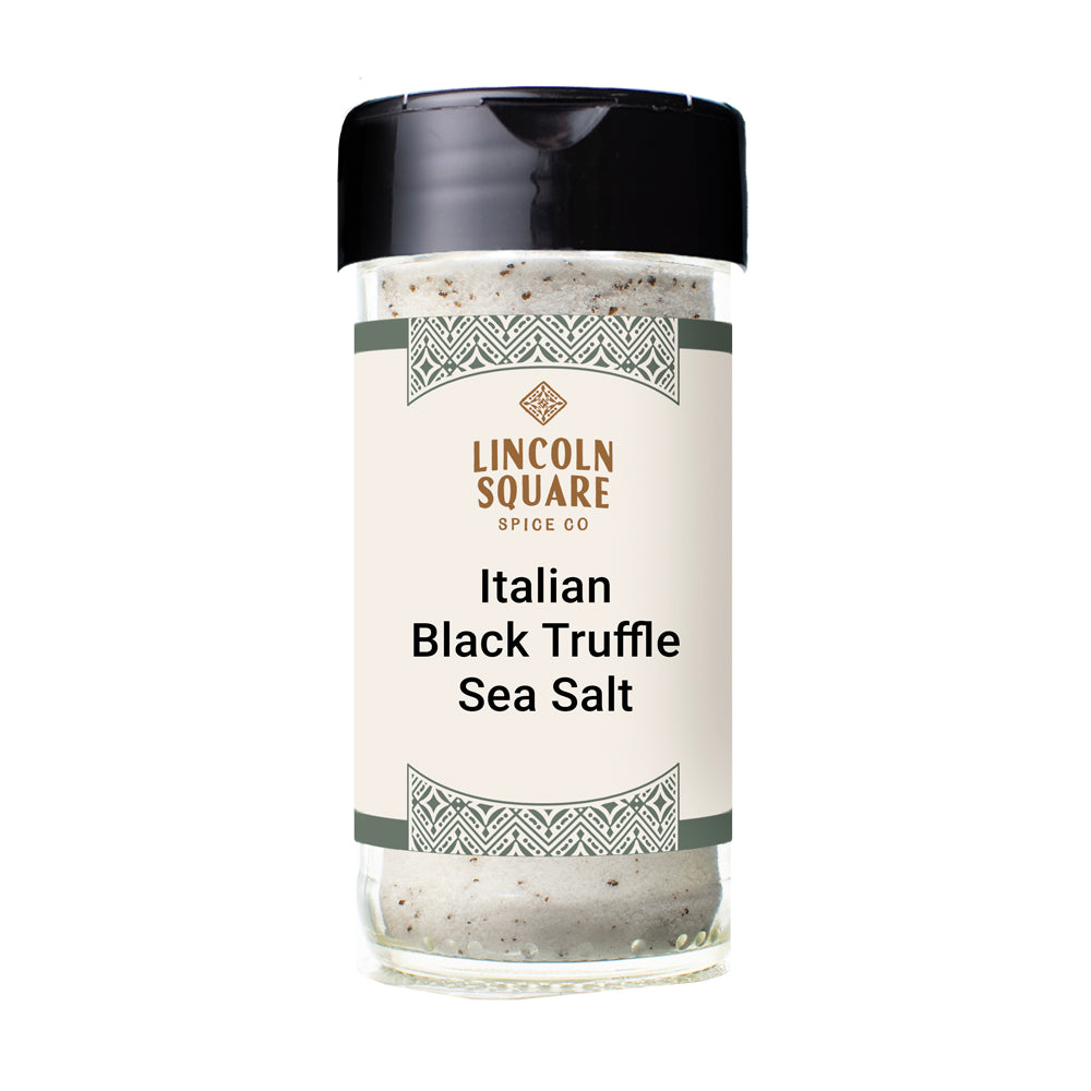 Italian Black Truffle Sea Salt medium jar