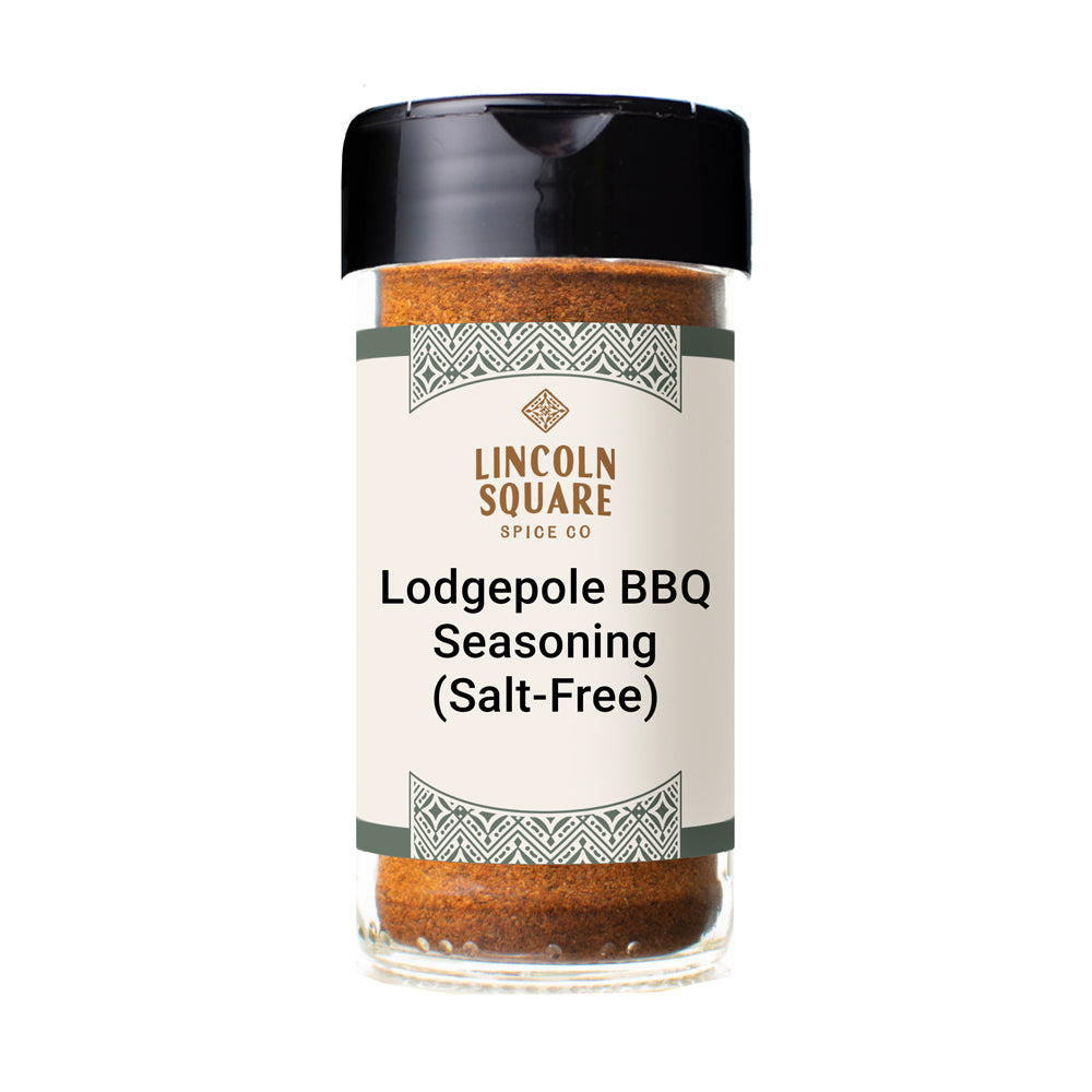 Lodgepole BBQ Seasoning (Salt-Free) medium jar