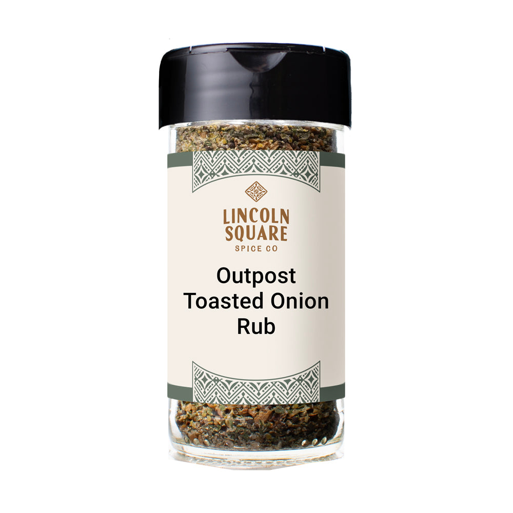 Outpost Toasted Onion Rub medium jar