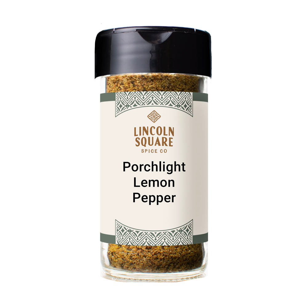 Porchlight Lemon Pepper medium jar.