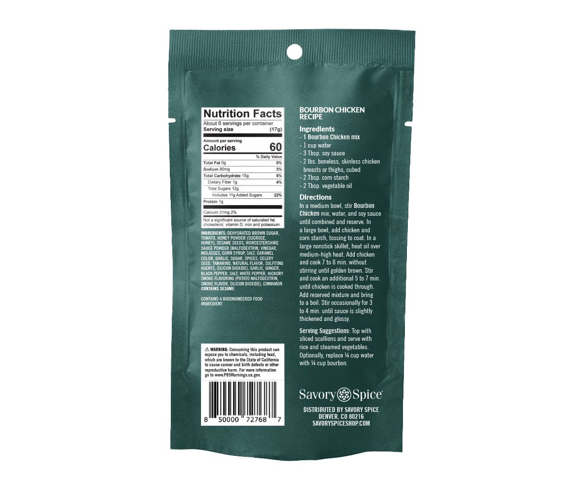 Bourbon Chicken - Spice & Easy by Savory Spice