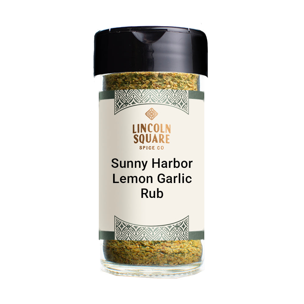 Sunny Harbor Lemon Garlic Rub medium jar
