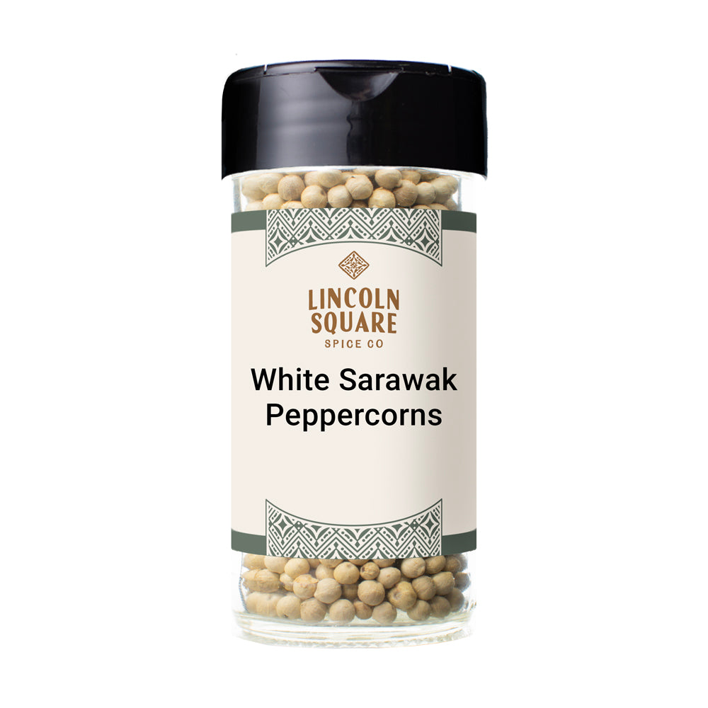 White Sarawak Peppercorns medium jar